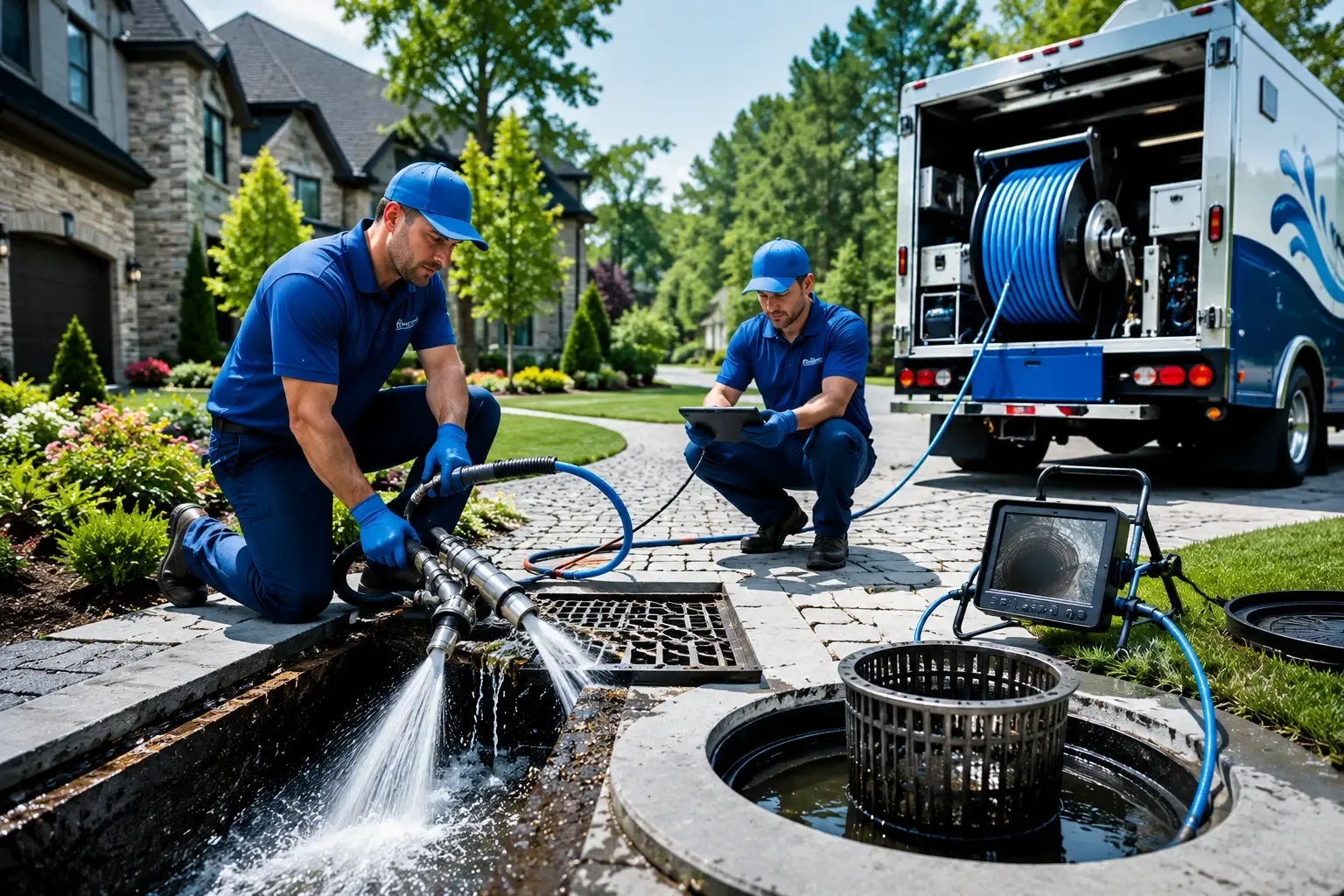 Local outdoor drain cleaning professionals in Laurel, IA