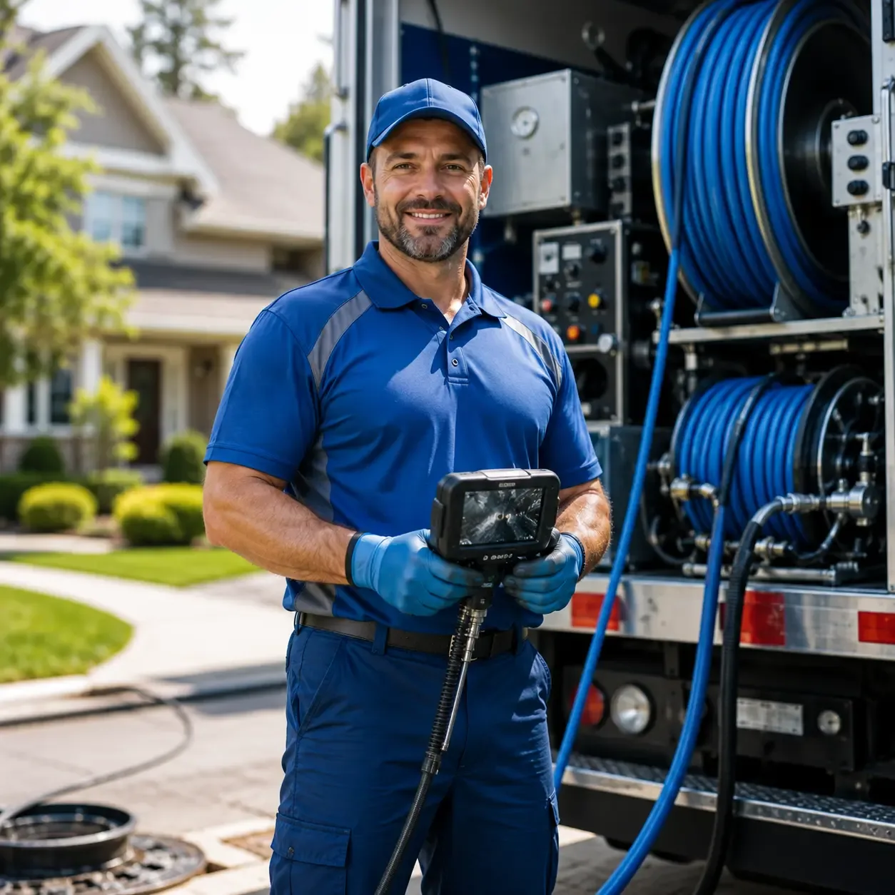Local outdoor drain cleaning specialists in Laurel, IA